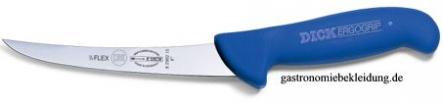 Ausbeinmesser geschweifte Klinge semi-flexibel 15 cm blau Friedrich Dick