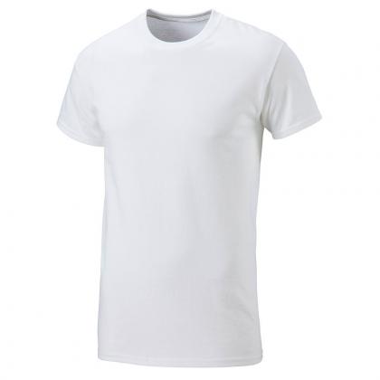 T-Shirt, unisex, weiß, einzeln