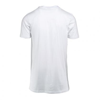 T-Shirt, unisex, weiß, einzeln