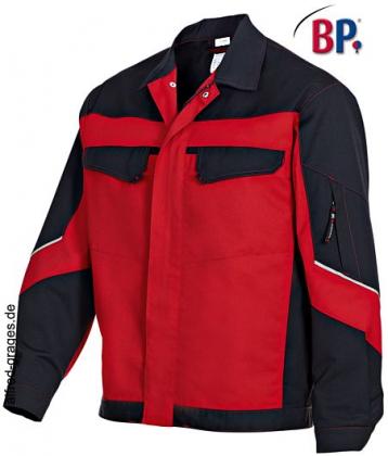 Preview: BP® Herrenblouson rot/schwarz, Paspel