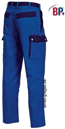 Preview: BP® Cargohose Arbeitshose königsblau/dunkelblau