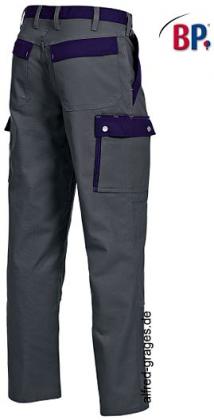 Preview: BP® Arbeitshose Cargohose dunkelgrau/ dunkelblau