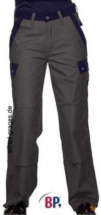 Preview: BP® Arbeitshose Cargohose dunkelgrau/ dunkelblau