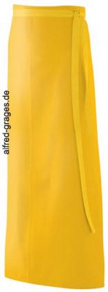 Bistroschürze, 130x100 cm, gelb