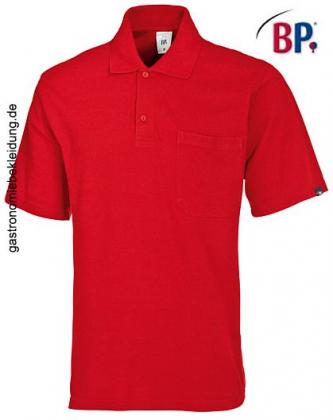 Preview: BP® Poloshirt Damen & Herren kurzarm rot