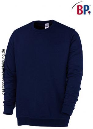 BP® Sweatshirt nachtblau unisex, 1/1 Arm, farbig einzeln, Langarm