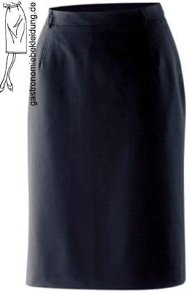 Damenrock 60 cm marineblau