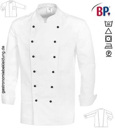 BP® Kochjacke weiß langarm Brusttasche