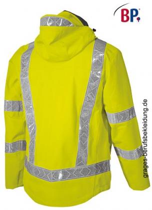 Warnschutzjacke Wetterschutzjacke gelb