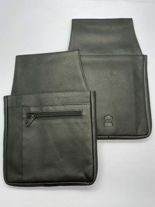 Kellnerhalfter schwarz Vorderseite & Rückseite