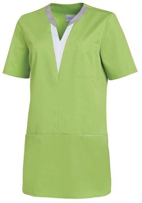 Schlupfkasack Damen kurzarm maigrün