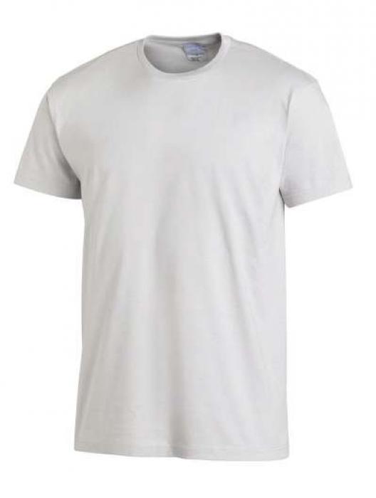 Leiber T-Shirt Rundhals silbergrau