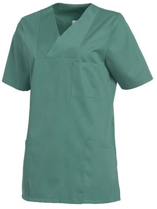 Damen Schlupfkasack olive kurzarm Leiber