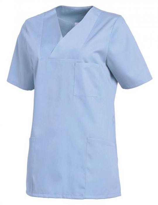 Damen Schlupfkasack aqua kurzarm Leiber