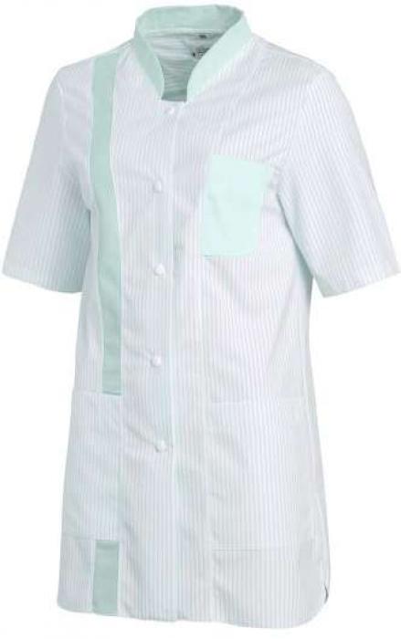 Leiber Hosenkasack weiß/mint gestreift mit Besatz