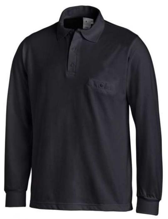 Leiber Poloshirt langarm marine