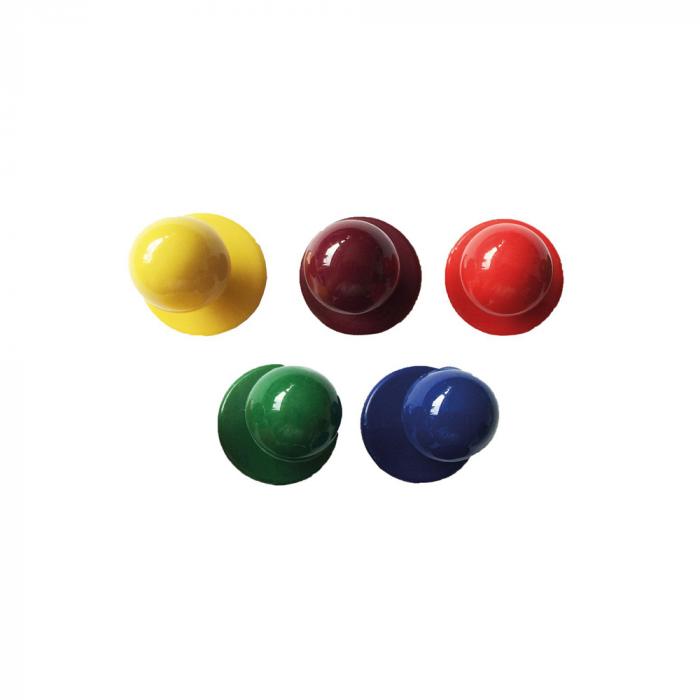 Kugelknöpfe Kochknöpfe einfarbig bunt gemischt