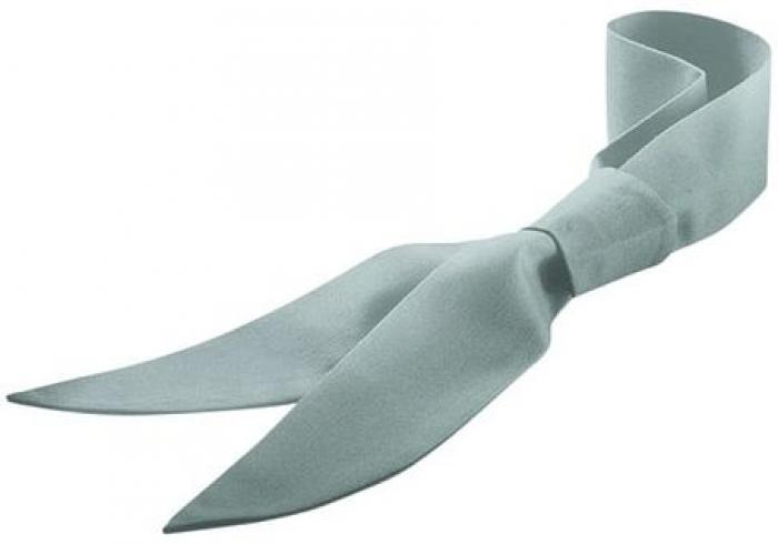 Servicekrawatte silbergrau