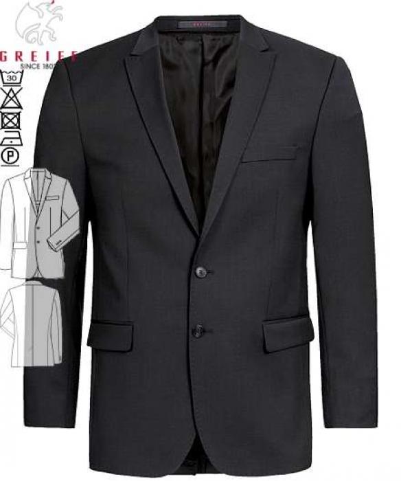 Herren Sakko schwarz Greiff MODERN