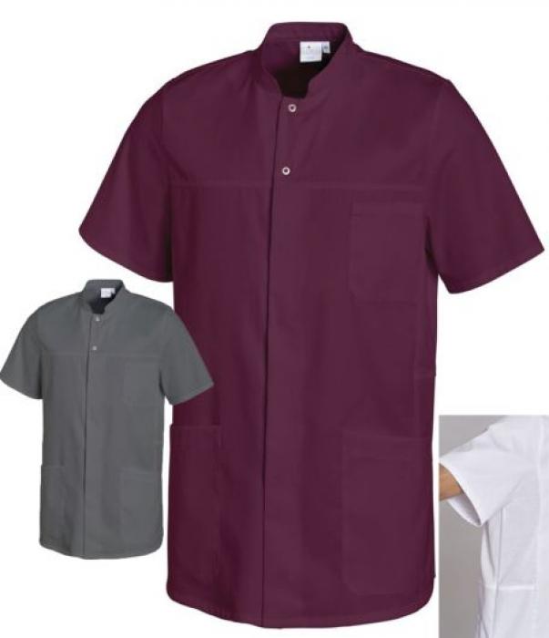 Herren Kasack farbig kurzarm atmungsaktiv