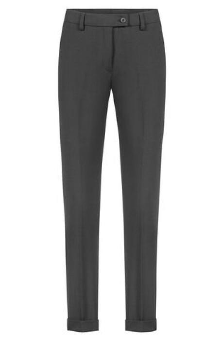 Greiff Damen Hose schwarz Premium Slim Fit