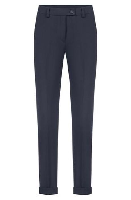 Greiff Damen Hose marine Premium Slim Fit