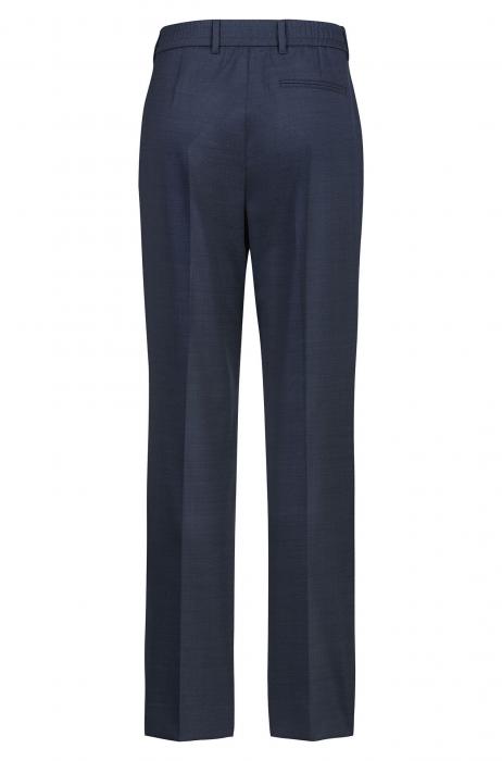 Greiff Damenhose Pinpoint marineblau Modern 37,5° Regular Fit