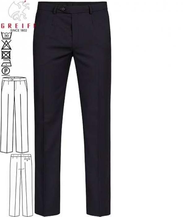 Greiff Herren-Hose schwarz BASIC Dehnbund