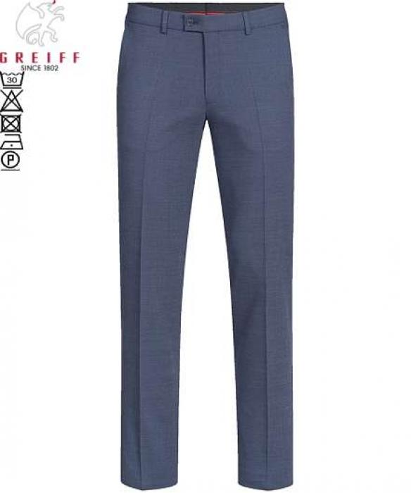 Greiff Modern Hose Herren Pinpoint dunkelblau