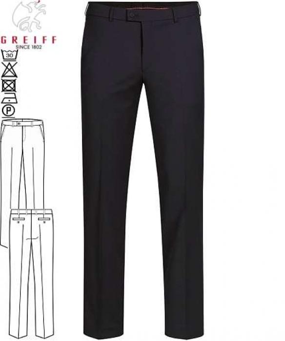 Greiff Herren-Hose schwarz MODERN