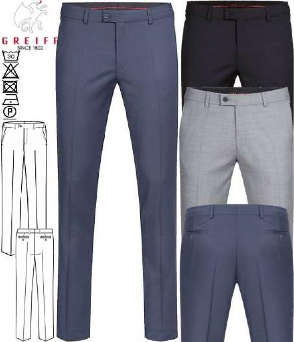 Greiff Herren Hose MODERN Slim Fit