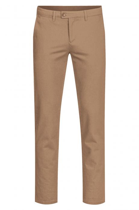Greiff Herren Chino Hose camel Casual Regular Fit