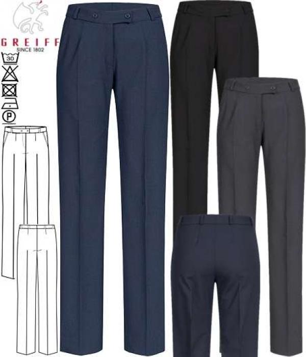 Greiff Damen Hose Premium ohne Bundfalte