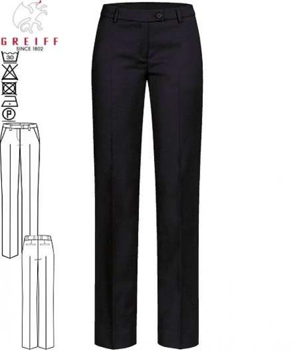 Greiff Damenhose schwarz MODERN Regular Fit