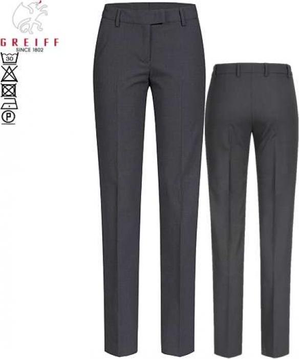 Greiff Damen Hose anthrazit PREMIUM Regular Fit