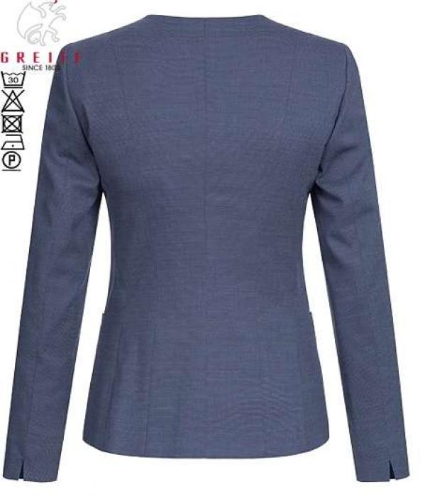 Greiff Damen Blazer Pinpoint marine Modern Regular Fit