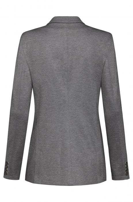 Jersey Damen Blazer Greiff Casual 2-Knopf meliert