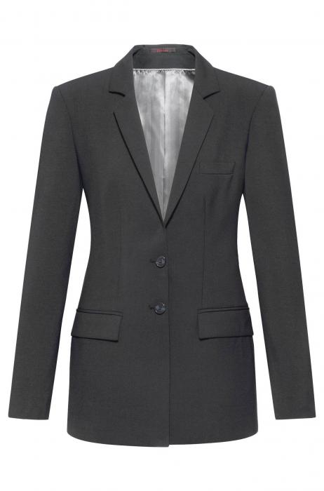 Greiff Damen Blazer marine lang Premium 2-Knopf