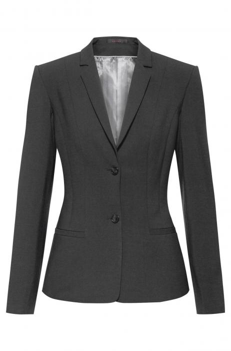 Greiff Blazer PREMIUM anthrazit Regular Fit