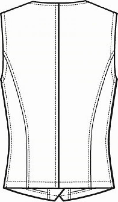 Damen Jersey-Weste glencheck Greiff Casual