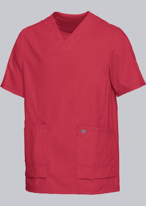 Schlupfkasack Stretch koralle halbarm Damen & Herren