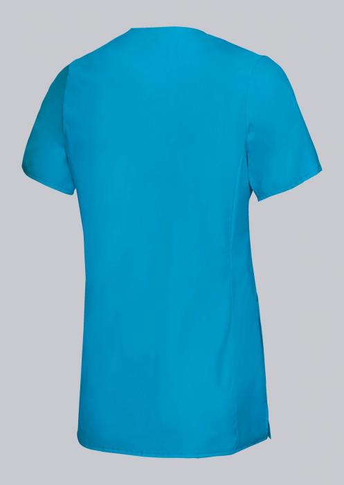 Damen Kasack Stretch curacao halbarm