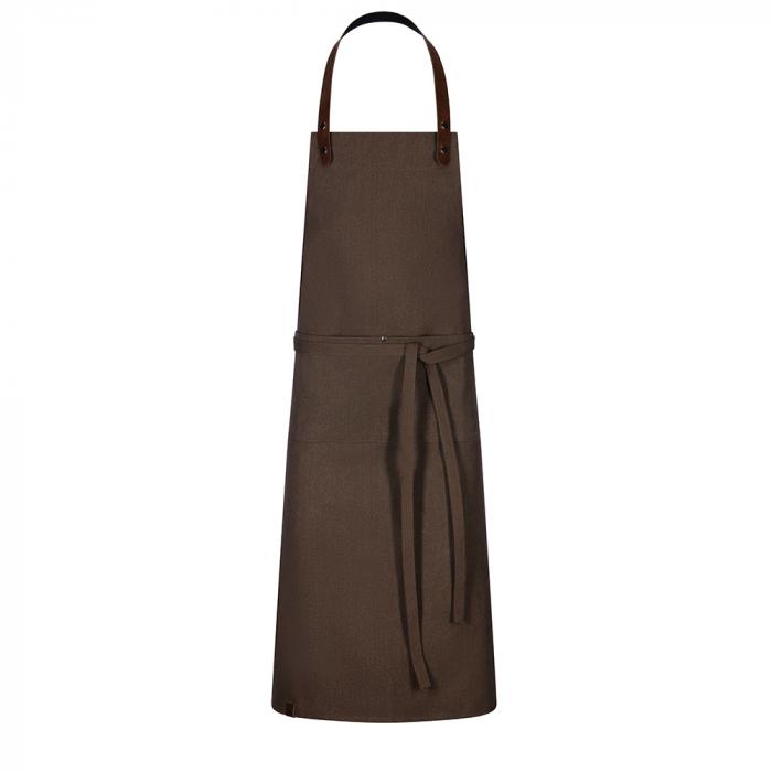 Latzschürze mit Tasche Canvas washed