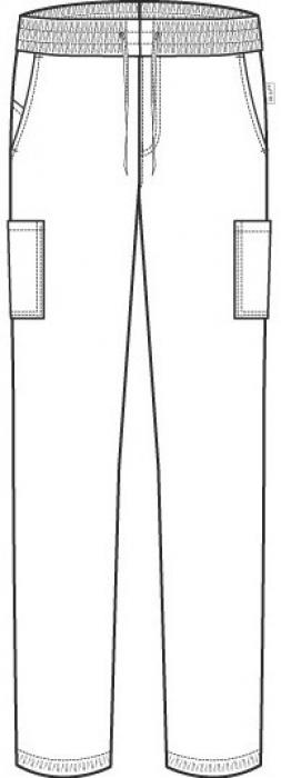 Schlupfhose Cargohose farbig