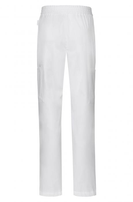 Schlupfhose Cargohose weiß