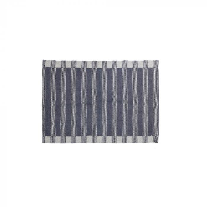 Tischset Denim blau gestreift einzeln