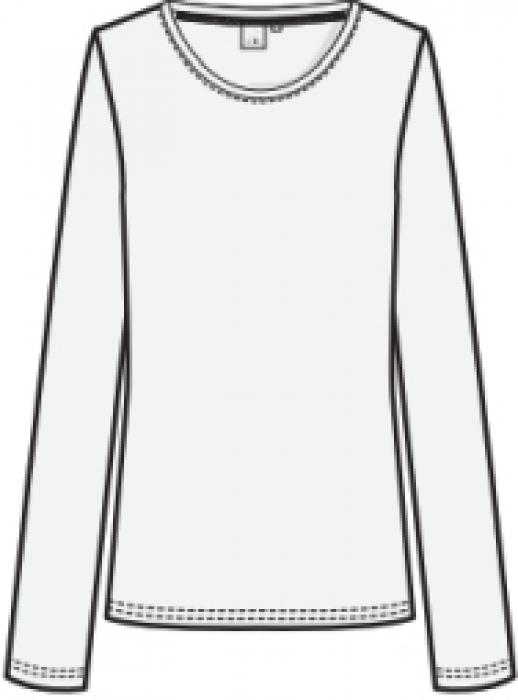 Greiff Damen-Shirt langarm Rundhals Stretch