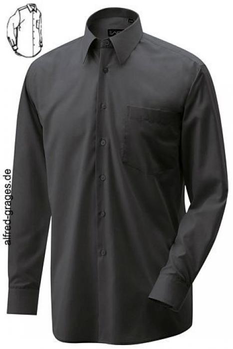 Kellner Hemd langarm schwarz