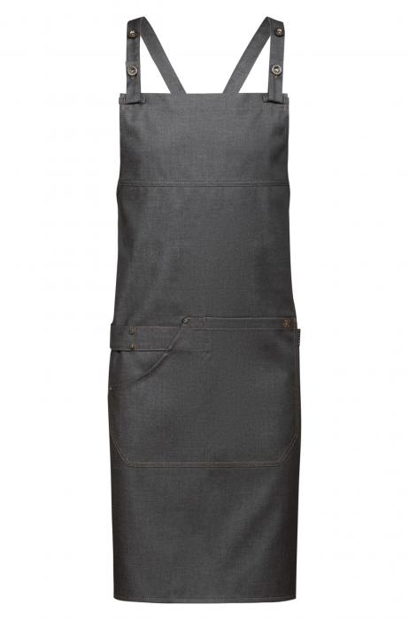 Greiff Latzschürze mit Taschen Denimoptik