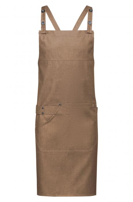 Greiff Latzschürze mit Taschen Denimoptik